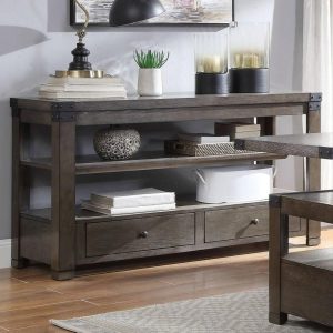 Transitional 2-Drawer Sofa Table  |  Sofa Tables Living Room Sofa Tables