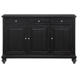 Transitional 3-Door 3-Drawer Credenza  |  Accent Cabinets Accent Cabinets Accent Cabinets