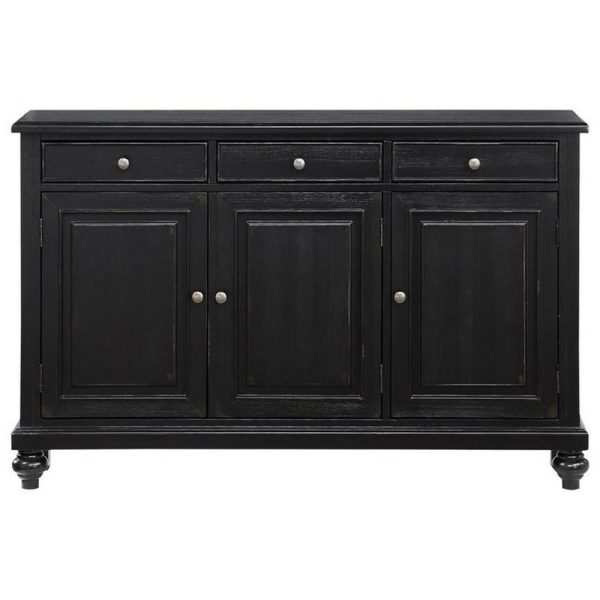 Transitional 3-Door 3-Drawer Credenza  |  Accent Cabinets Accent Cabinets Accent Cabinets