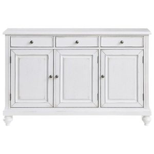 Transitional 3-Door 3-Drawer Credenza  |  Accent Cabinets Accent Cabinets Accent Cabinets