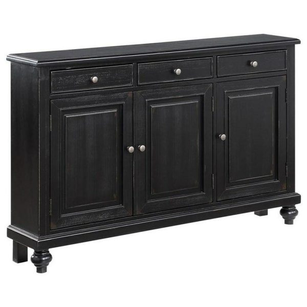 Transitional 3-Door 3-Drawer Credenza  |  Accent Cabinets Accent Cabinets Accent Cabinets