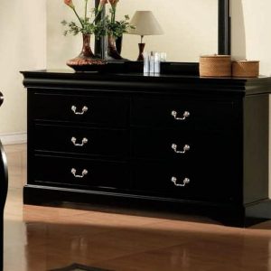 Transitional 6 Drawer Dresser  |  Dressers Bedroom Dressers