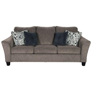 Transitional  Queen Sofa Sleeper With Flared Arm  |  Sleeper Sofas Living Room Sleeper Sofas