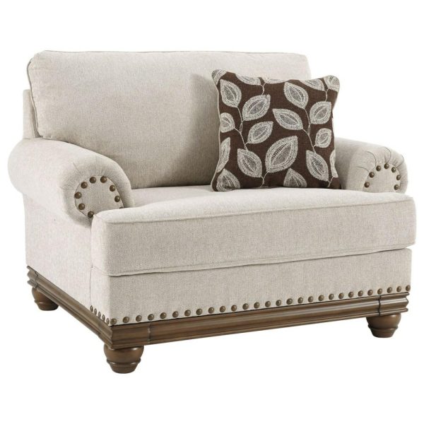 Transitional Chair And A Half & Ottoman  |  Living Room Chairs Living Room Living Room Chairs