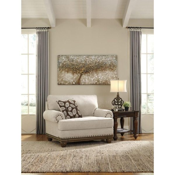 Transitional Chair And A Half & Ottoman  |  Living Room Chairs Living Room Living Room Chairs