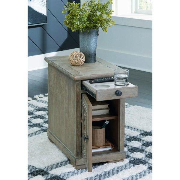 Transitional Chairside End Table With Dual Usb Ports  |  End & Side Tables End & Side Tables End & Side Tables