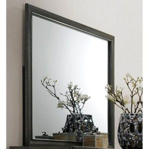 Transitional Dark Grey Mirror  |  Bedroom Mirrors Bedroom Bedroom Mirrors