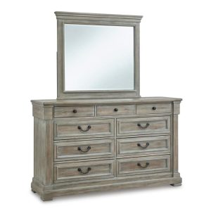 Transitional Dresser And Mirror  |  Mirrored Dressers Bedroom Mirrored Dressers