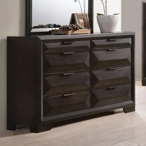 Transitional Dresser With Felt-Lined Drawers  |  Dressers Bedroom Dressers