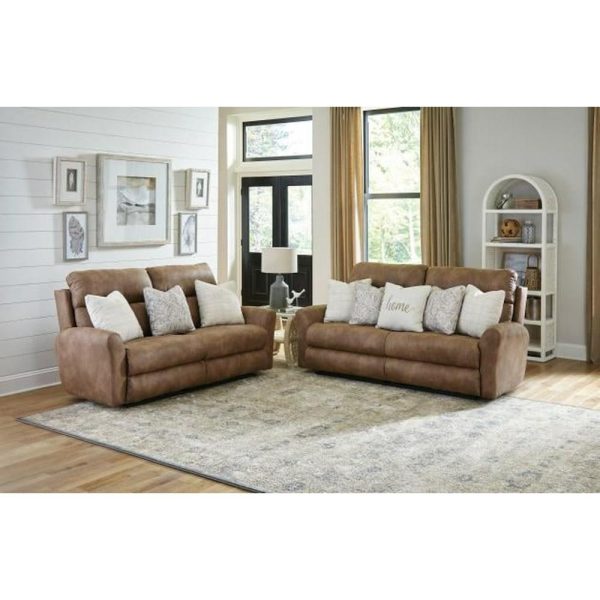 Transitional Lay Flat Reclining Loveseat  |  Reclining Loveseats Living Room Reclining Loveseats