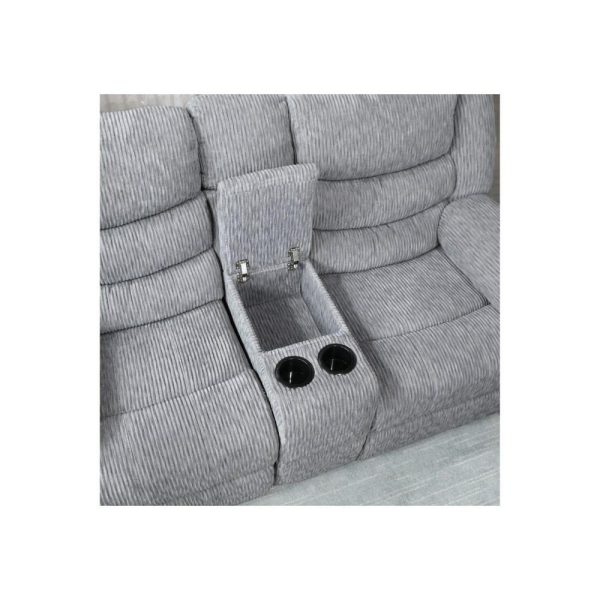 Transitional Power Console Reclining Loveseat  |  Reclining Loveseats Living Room Reclining Loveseats