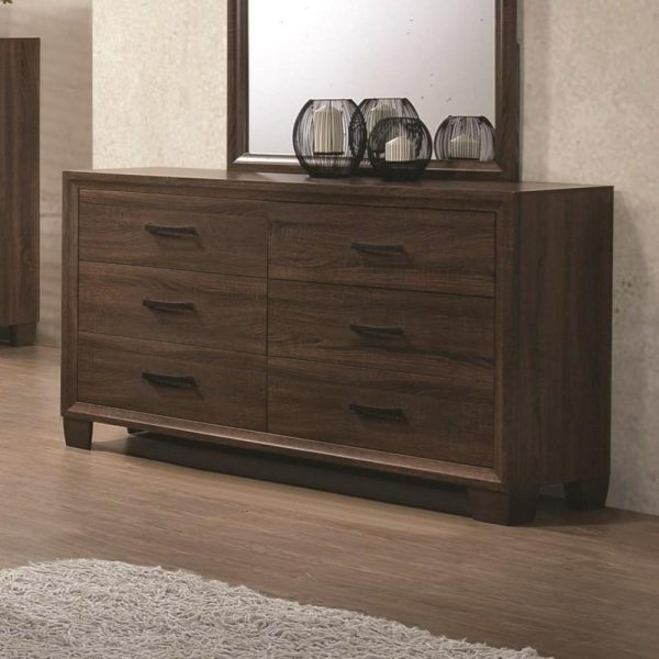 Transitional Six Drawer Dresser  |  Dressers Bedroom Dressers