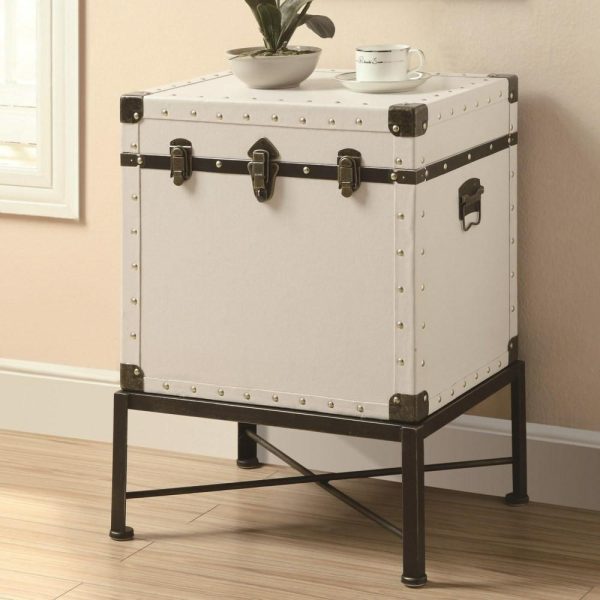 Trunk-Style Accent Side Table  |  End & Side Tables End & Side Tables End & Side Tables