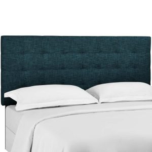 Tufted Twin Upholstered Linen Fabric Headboard  |  Headboards Bedroom Headboards