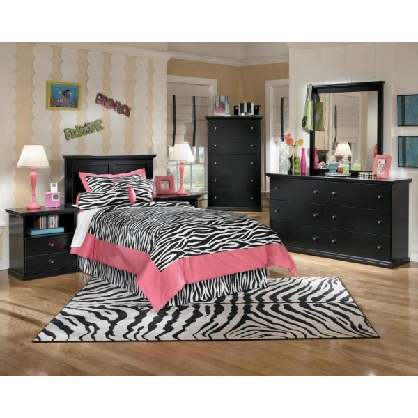 Twin Casual Panel Headboard With Moulding  |  Headboards Bedroom Headboards