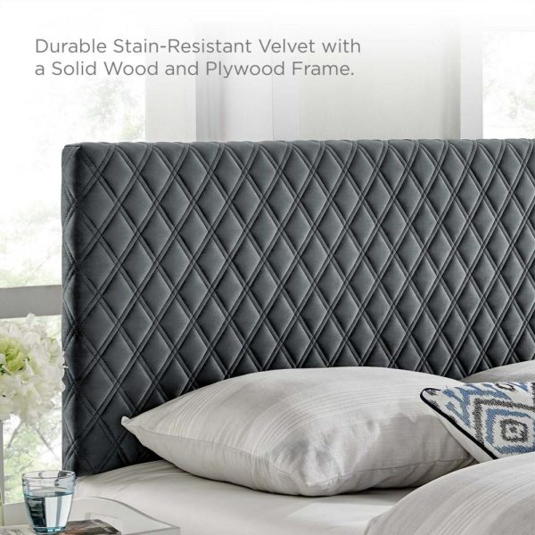 Twin Performance Velvet Headboard  |  Headboards Bedroom Headboards