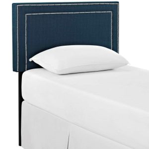 Twin Upholstered Fabric Headboard  |  Headboards Bedroom Headboards