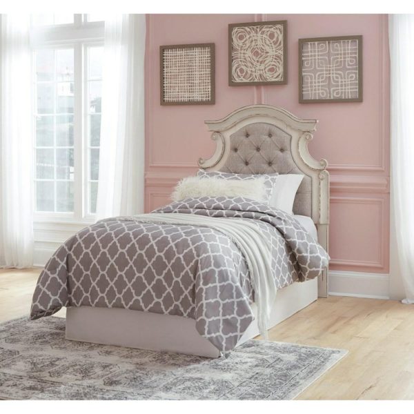 Twin Upholstered Panel Headboard With Button Tufting  |  Headboards Bedroom Headboards