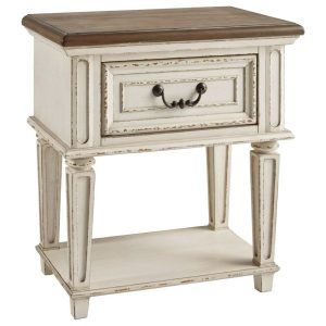 Two-Tone 1-Drawer Nightstand  |  Nightstands Bedroom Nightstands