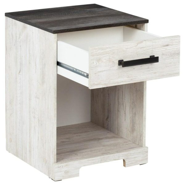 Two-Tone 1-Drawer Nightstand  |  Nightstands Bedroom Nightstands