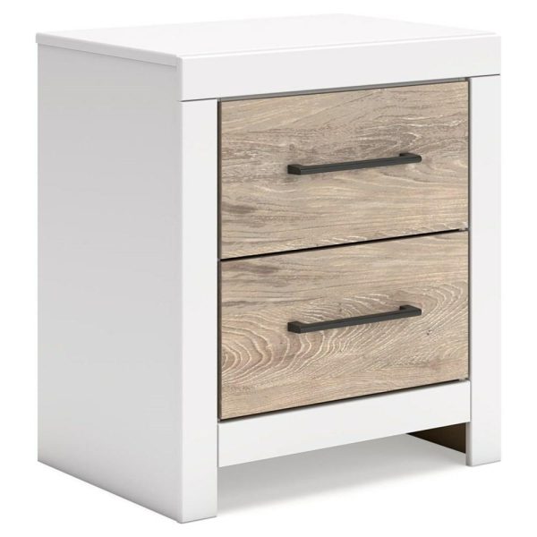 Two-Tone 2-Drawer Nightstand  |  Nightstands Bedroom Nightstands