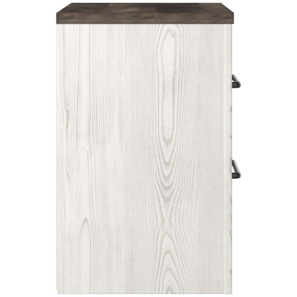 Two-Tone 2-Drawer Nightstand  |  Nightstands Bedroom Nightstands