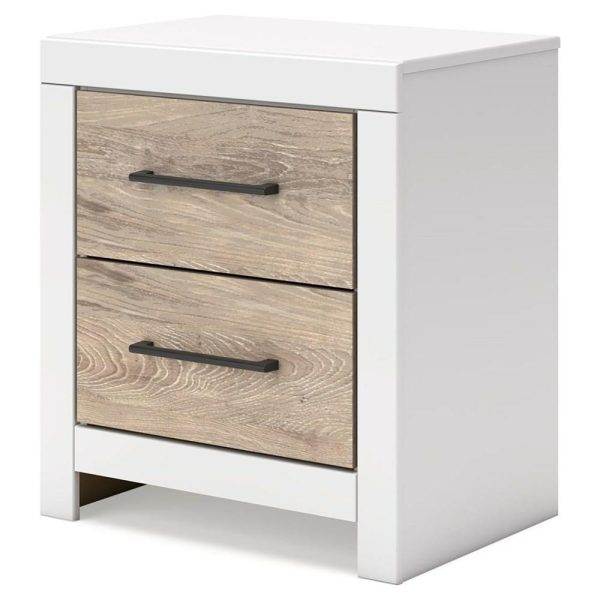 Two-Tone 2-Drawer Nightstand  |  Nightstands Bedroom Nightstands