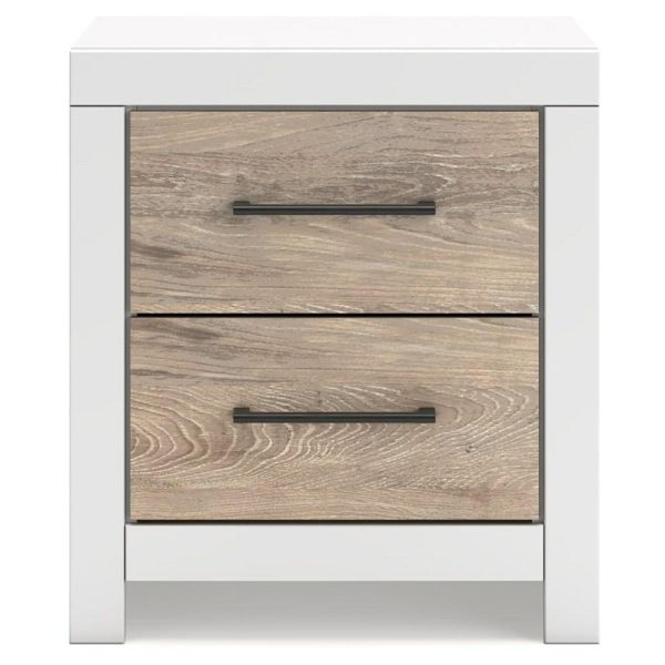 Two-Tone 2-Drawer Nightstand  |  Nightstands Bedroom Nightstands