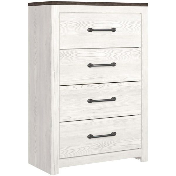 Two-Tone 4-Drawer Chest  |  Chest Of Drawers Bedroom Chest Of Drawers