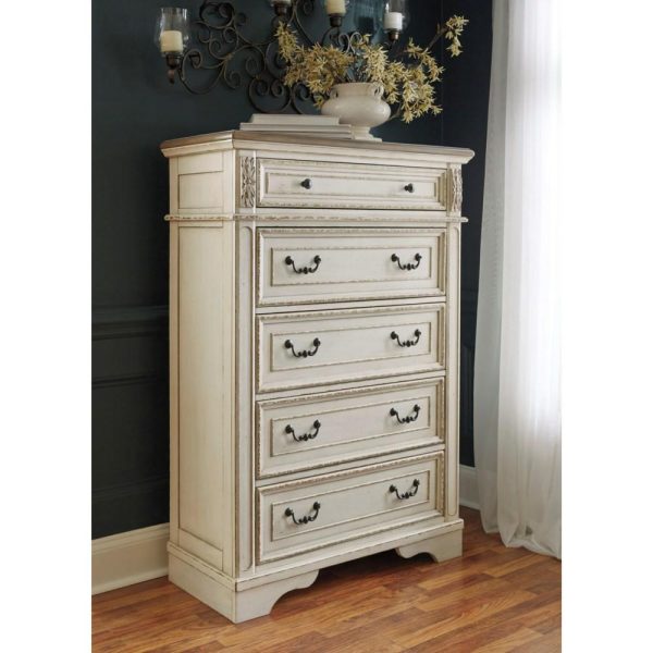 Two-Tone 5-Drawer Chest  |  Chest Of Drawers Bedroom Chest Of Drawers