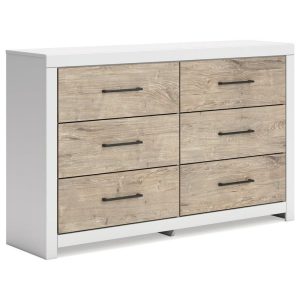 Two-Tone 6-Drawer Dresser  |  Dressers Bedroom Dressers