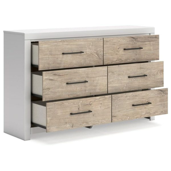 Two-Tone 6-Drawer Dresser  |  Dressers Bedroom Dressers