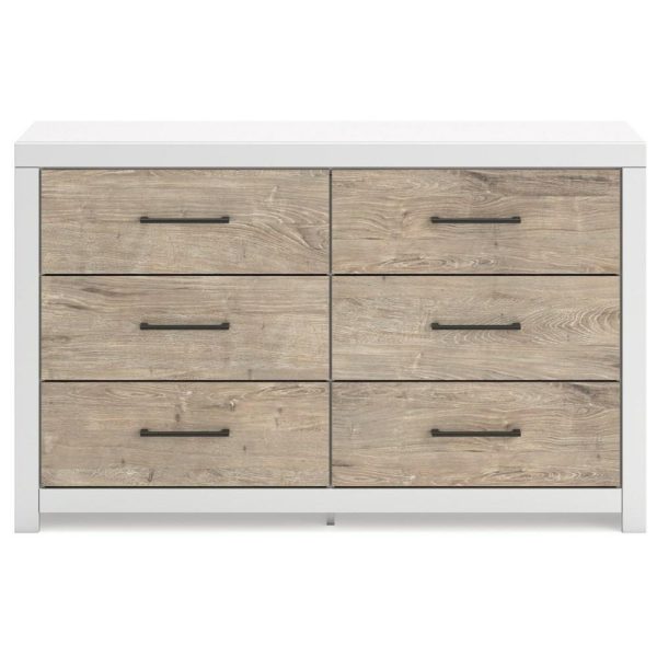 Two-Tone 6-Drawer Dresser  |  Dressers Bedroom Dressers