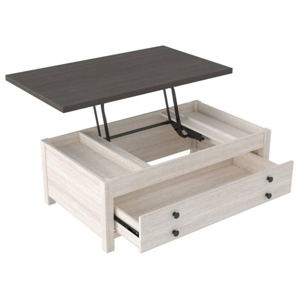 Two-Tone Farmhouse Rect. Lift Top Cocktail Table  |  Coffee Tables Coffee Tables Coffee Tables