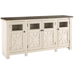 Two-Tone Finish Extra Large Tv Stand  |  Tv Stands Living Room Tv Stands