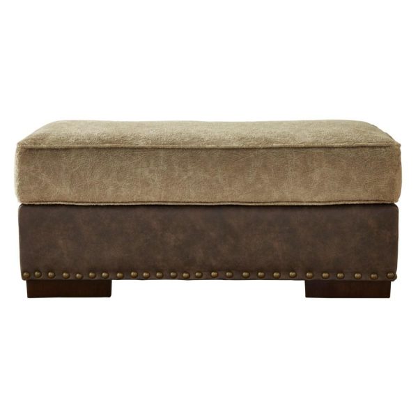 Two-Tone Ottoman  |  Ottomans Living Room Ottomans