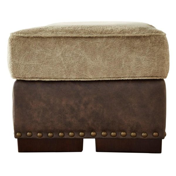 Two-Tone Ottoman  |  Ottomans Living Room Ottomans