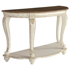 Two-Tone Sofa Table  |  Sofa Tables Living Room Sofa Tables