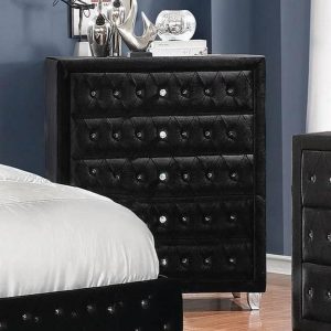 Upholstered Chest With Five Drawers  |  Chest Of Drawers Bedroom Chest Of Drawers