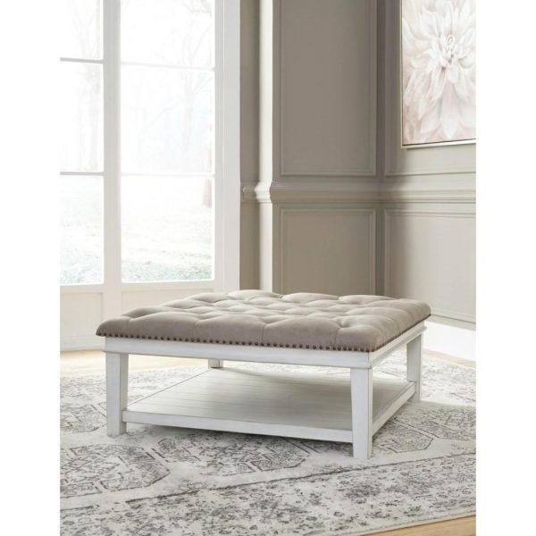 Upholstered Ottoman Coffee Table  |  Ottomans Living Room Ottomans