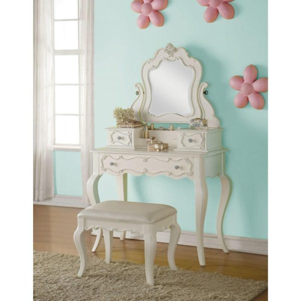 Vanity & Mirror  |  Makeup Vanities Bedroom Makeup Vanities