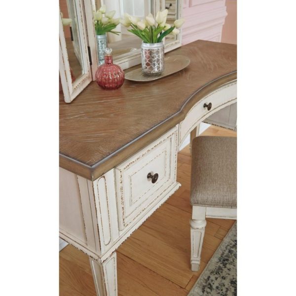 Vanity/Mirror/Stool Set  |  Makeup Vanities Bedroom Makeup Vanities