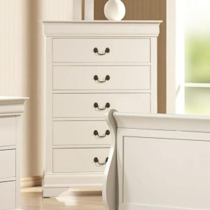 White 5 Drawer Chest  |  Chest Of Drawers Bedroom Chest Of Drawers