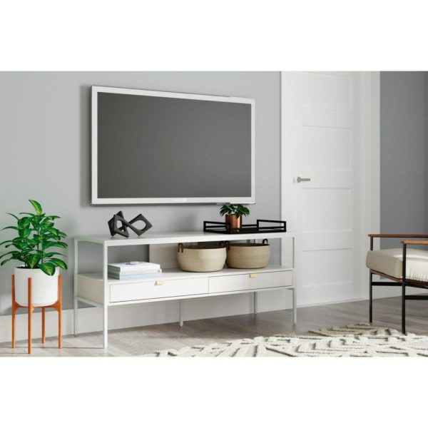 White 60″ Tv Stand  |  Tv Stands Living Room Tv Stands