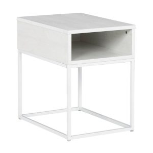 White End Table With Open Cubby  |  End & Side Tables End & Side Tables End & Side Tables