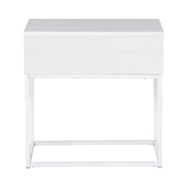 White End Table With Open Cubby  |  End & Side Tables End & Side Tables End & Side Tables