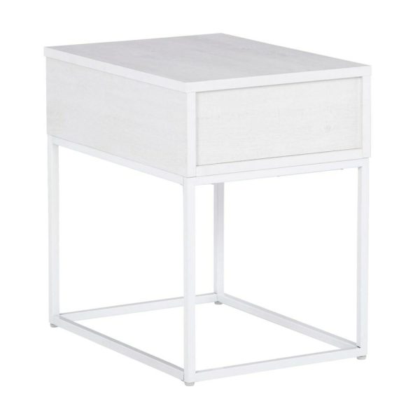 White End Table With Open Cubby  |  End & Side Tables End & Side Tables End & Side Tables