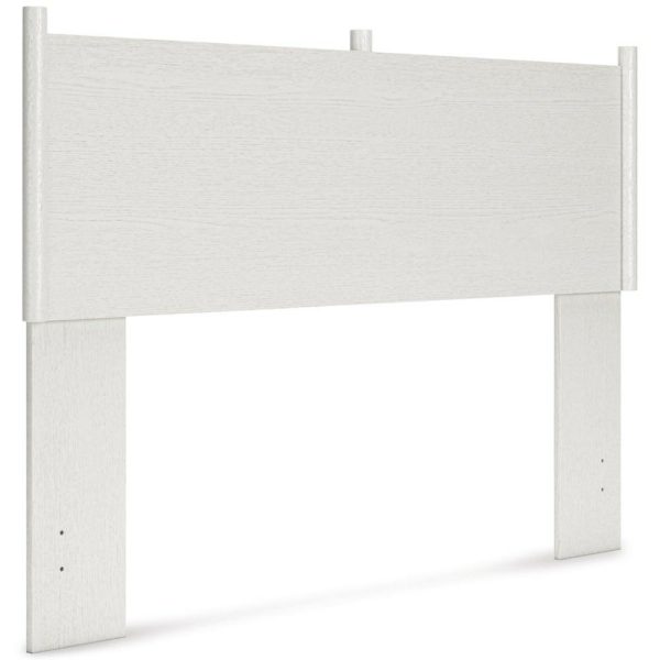 White Queen Panel Headboard With Reversible Cushion  |  Headboards Bedroom Headboards