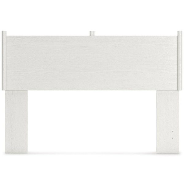 White Queen Panel Headboard With Reversible Cushion  |  Headboards Bedroom Headboards