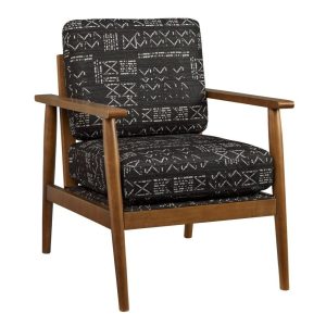 Wood Frame Accent Chair With Loose Cushions  |  Living Room Chairs Living Room Living Room Chairs